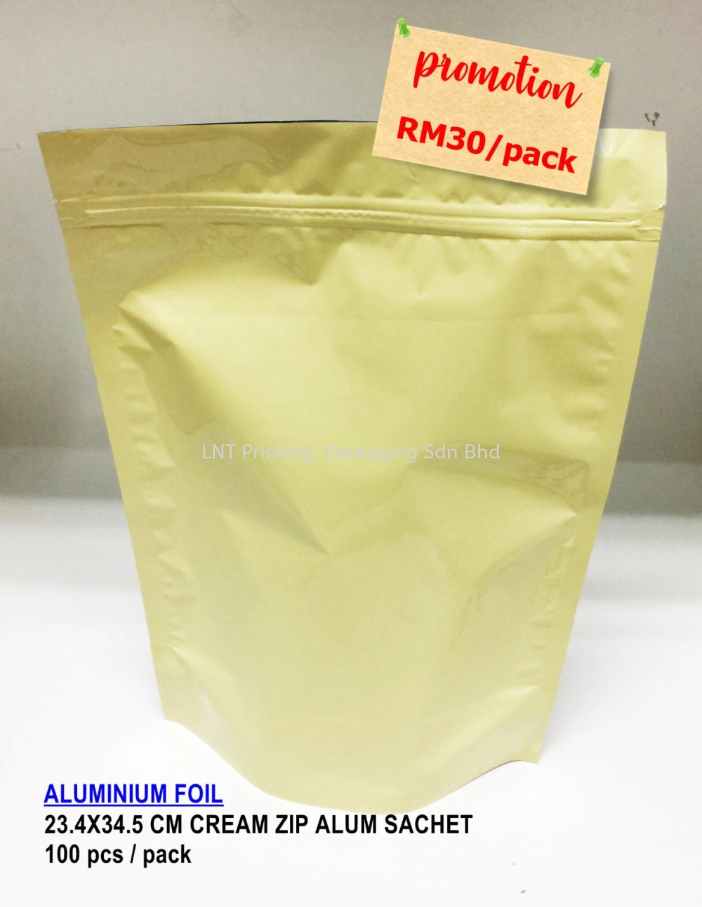 Aluminium Sachet