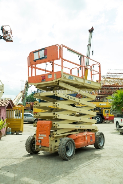 Electric Scissor Lift Electric Powered Scissor Lift Johor Bahru (JB), Masai, Malaysia Rental, For Rent, Supplier, Supply | TH Tong Heng Machinery Sdn Bhd