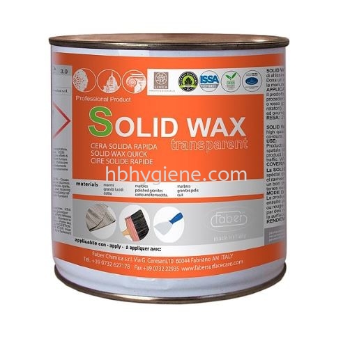 SOLID WAX TRANSPARENT Protective Stone Care Product Pontian, Johor Bahru(JB), Malaysia Suppliers, Supplier, Supply | HB Hygiene Sdn Bhd
