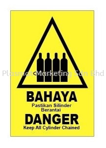 DANGER (Keep All Cylinder Chained)
