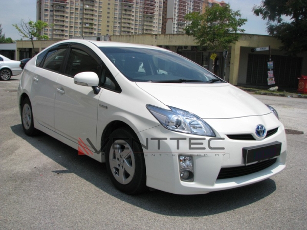 TOYOTA PRIUS (XW30) 2009 - 2015 = VENTTEC DOOR VISOR TOYOTA VENTTEC Malaysia, Selangor, Kuala Lumpur (KL), Semenyih Manufacturer, Supplier, Supply, Supplies | Venttec Supply (M) Sdn Bhd