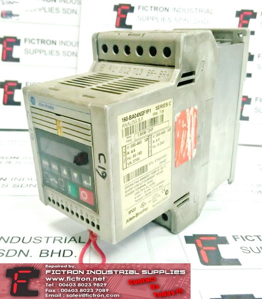 160-BA04NSF1P1 160BA04NSF1P1 1.5kW Allen-Bradley Inverter REPAIR IN MALAYSIA 12 MONTHS WARRANTY