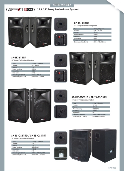 Speakers System Speakers System Penang, Malaysia, Butterworth Distributor, Supplier, Supply, Supplies | Guan Seng Hing Electronics Sdn Bhd