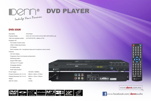 DVD Player (DVDUSBKaraoke) DVD Player (DVDUSBKaraoke) Penang, Malaysia, Butterworth Distributor, Supplier, Supply, Supplies | Guan Seng Hing Electronics Sdn Bhd