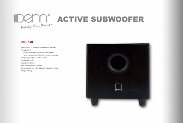 Active Subwoofer Active Subwoofer Home Theatre System Penang, Malaysia, Butterworth Distributor, Supplier, Supply, Supplies | Guan Seng Hing Electronics Sdn Bhd