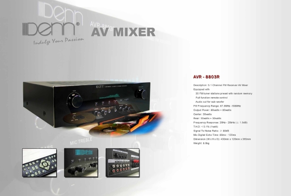 AV Mixer AV Mixer Home Theatre System Penang, Malaysia, Butterworth Distributor, Supplier, Supply, Supplies | Guan Seng Hing Electronics Sdn Bhd