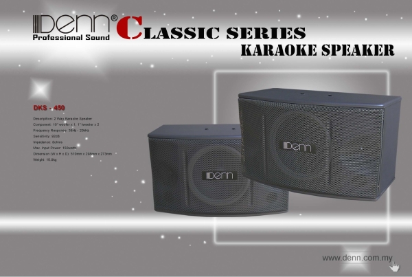 Karaoke Speaker Karaoke Speaker Karaoke System - CLASSIC Series Penang, Malaysia, Butterworth Distributor, Supplier, Supply, Supplies | Guan Seng Hing Electronics Sdn Bhd