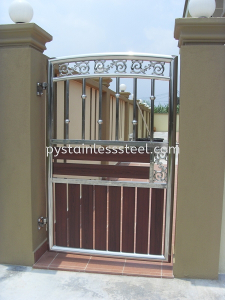 Stainless Steel with Aluminium Wood Side Door Stainless Steel with Aluminium Wood Side Door Stainless Steel Side Door Selangor, Kajang, Kuala Lumpur (KL), Malaysia Contractor, Supplier, Supply | P&Y Stainless Steel Sdn Bhd