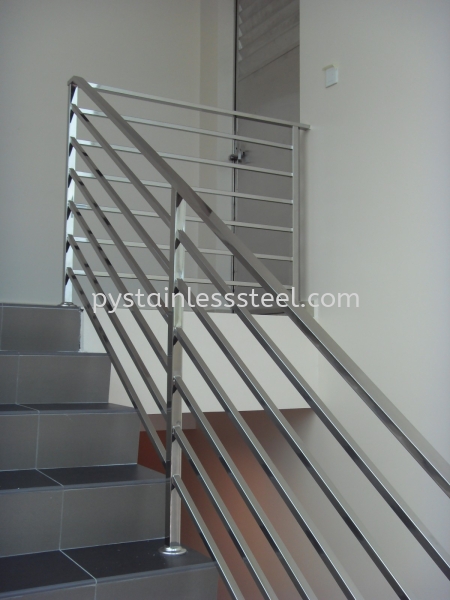 Stainless Steel Staircase Handrail Stainless Steel Staircase Handrail Stainless Steel Staircase Handrail Selangor, Kajang, Kuala Lumpur (KL), Malaysia Contractor, Supplier, Supply | P&Y Stainless Steel Sdn Bhd