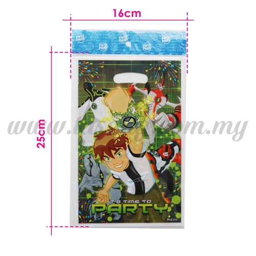 Ben10 Party Loot Bag 1pack *10pcs (P-PLB-013)