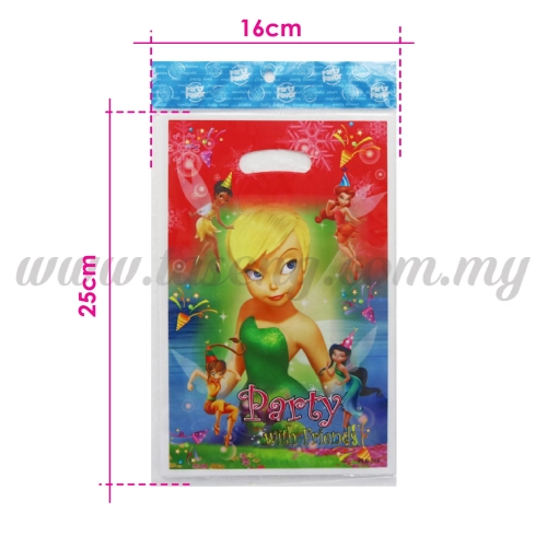 Tinker Bell Party Loot Bag 1pack *10pcs (PLB-014)