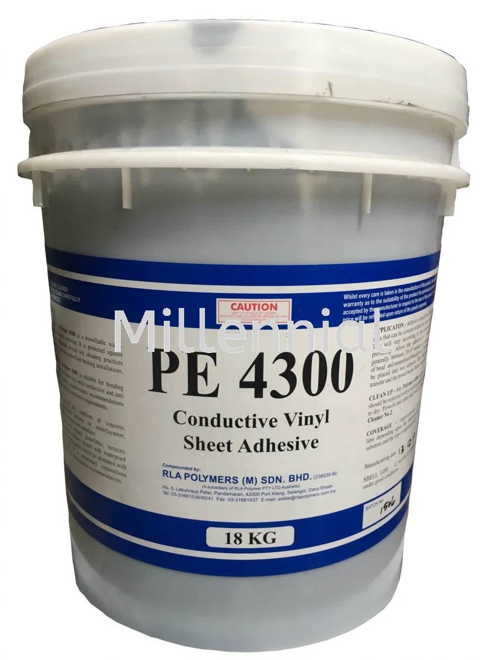 PE 4300 Conductive Sheet Vinyl Adhesive