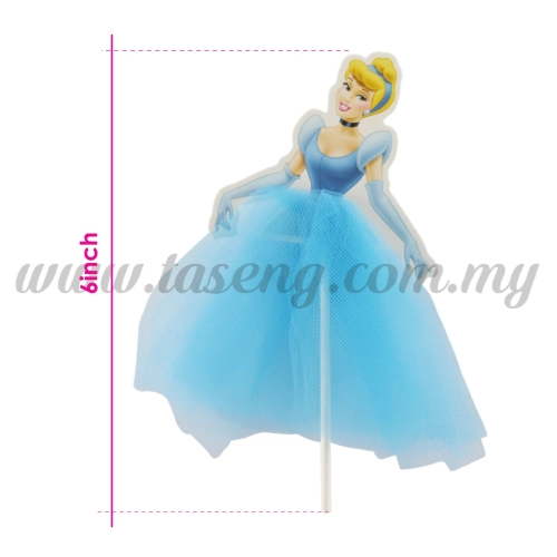 6inch Cake Topper *Cinderella (CT-6CT-CI)