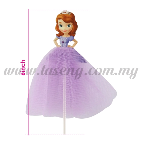 6inch Cake Topper *Sofia (CT-6CT-SO)