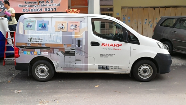  Van Wrapping Sticker Vehicle Wrapping Seri Kembangan, Selangor, Kuala Lumpur, KL, Malaysia. Service, Supplier, Supplies, Supply | Color Dot Com Sdn Bhd