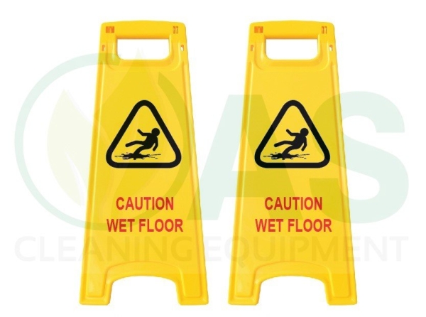 Floor Signage Board (Caution Wet Floor) Cleaning Tools Johor Bahru (JB), Johor, Malaysia, Johor Jaya Supplier, Supply, Rental, Repair | AS Cleaning Equipment