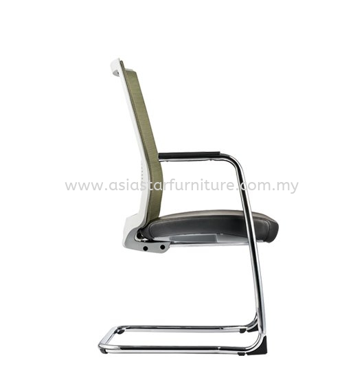 SURFACE 1 LEATHER VISITOR ERGONOMIC CHAIR | MESH OFFICE CHAIR SETIAWANGSA KL