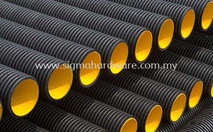 HDPE Corrugated Sewer Pipe HDPE Pipes Selangor, Malaysia, Kuala Lumpur (KL), Ampang Supplier, Suppliers, Supply, Supplies | SIGMA Hardware Sdn Bhd