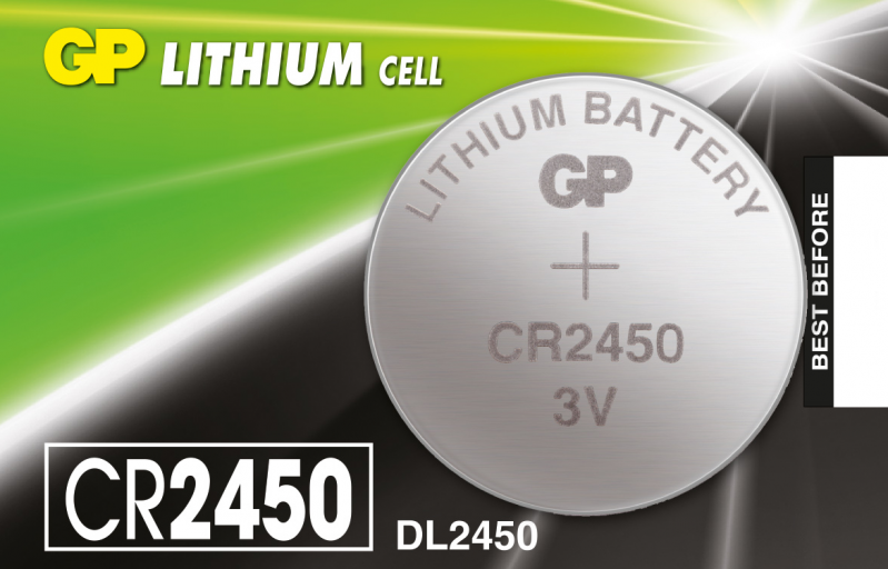 GP CR2450 Coin Cell Batteries