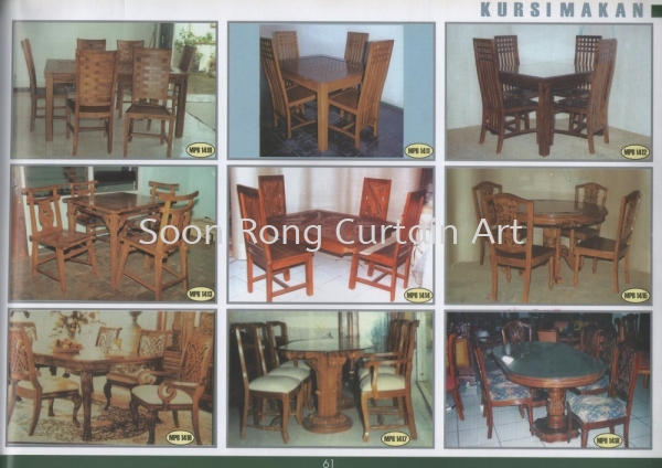  Kerusi Makan Teak Furniture Johor Bahru (JB), Malaysia, Skudai, Gelang Patah Supplier, Supply, Wholesaler, Retailer | Soon Rong Curtain Art