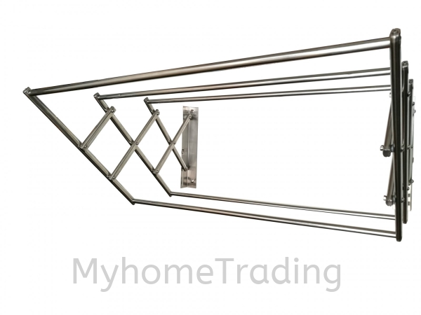 MHT-558 5 FEET RETRACTABLE WALL MOUNT CLOTH HANGER EXTENSION WALL SERIES Kuala Lumpur (KL), Malaysia, Selangor Supplier, Supply, Supplies, Distributor | Myhome Trading Sdn Bhd