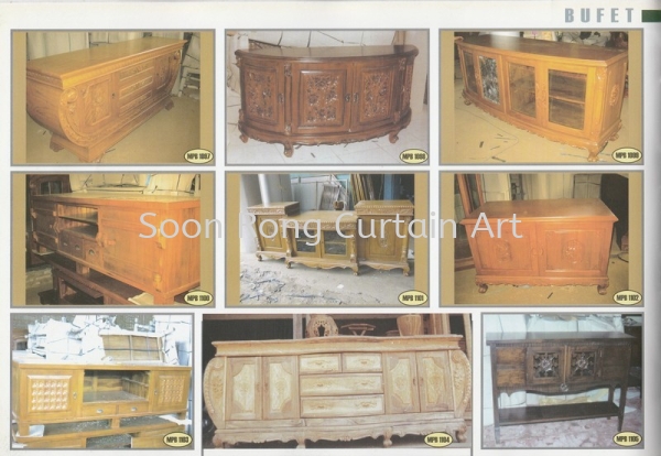  Bufet Teak Furniture Johor Bahru (JB), Malaysia, Skudai, Gelang Patah Supplier, Supply, Wholesaler, Retailer | Soon Rong Curtain Art