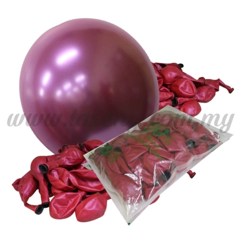 12inch Candy Balloons - Fuchsia 50pcs  (B-CD12-355)