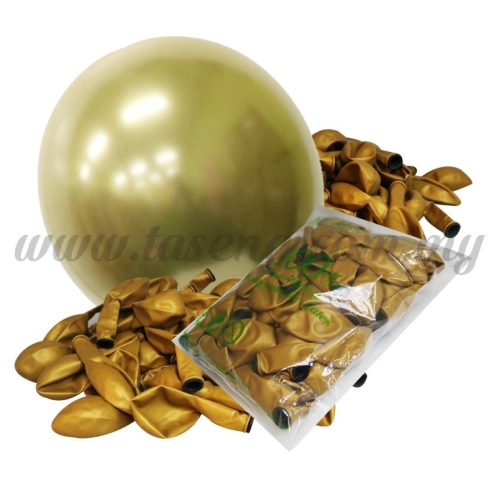 12inch Candy Balloons - Gold 50pcs  (B-CD12-185)