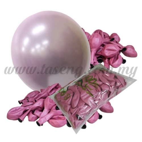 12inch Candy Balloons - Pink 50pcs  (B-CD12-345)