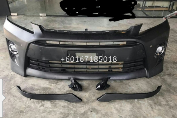 Toyota vellfire Bumper modelista pp new . vellfire TOYOTA Johor Bahru JB Malaysia Supply, Supplier, Suppliers | Vox Motorsport