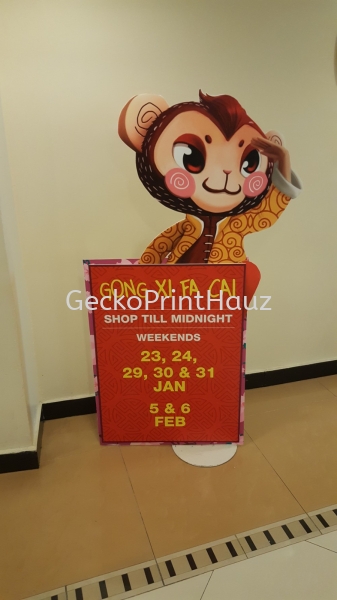  Cut Out Standee Selangor, Seri Kembangan, Malaysia, Kuala Lumpur (KL) Service, Supplier, Supply | Gecko Print Hauz Sdn Bhd