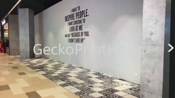  Floor Graphic Selangor, Seri Kembangan, Malaysia, Kuala Lumpur (KL) Service, Supplier, Supply | Gecko Print Hauz Sdn Bhd