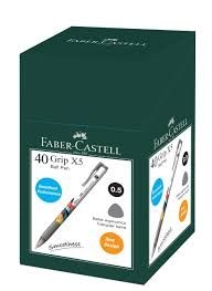 FABER CASTLE GRIP X5 BALL PEN 0.5 BLACK
