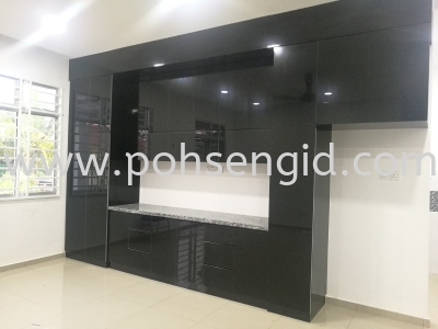 4G Glass Kitchen Cabinet #IDAMAN VILLA SENDAYAN