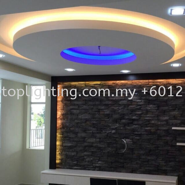  JB Promosi Cornice & Plaster Ceiling Siap Wiring Johor Bahru JB Skudai Renovation | One Stop Lighting & Renovation