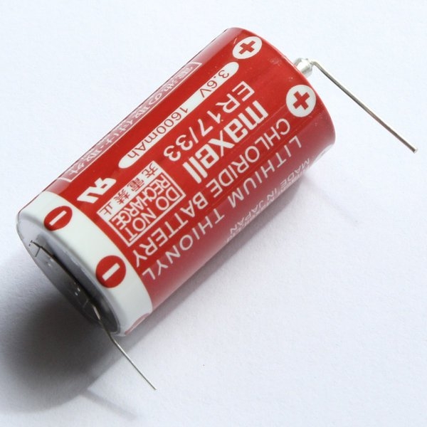 MAXELL, 3.6 VOLTS LITHIUM THIONYL CHLORIDE BATTERY, SIZE ER17/33 3.6 Volts Batteries - Non-Rechargeable Batteries Products Melaka, Malaysia, Batu Berendam Supplier, Suppliers, Supply, Supplies | Jit Sen Electronics Sdn Bhd