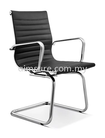 Modern Visitor chair with chrome candilever base AIM2714S