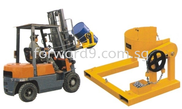 Forklift Drum Rotator HK285A Forklift Drum Attachment Drum Handling Equipment Material Handling Equipment Singapore, Malaysia, Johor Bahru (JB) Supplier, Manufacturer, Supply, Supplies | Forward Solution Engineering Pte Ltd