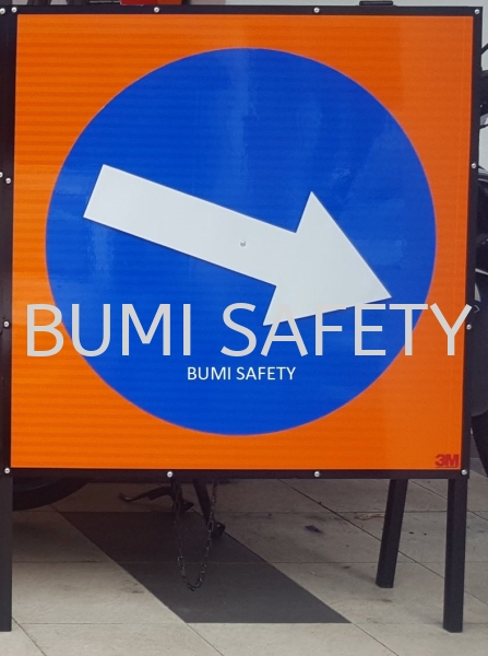 Arrow Sign Safety Signage Selangor, Kuala Lumpur (KL), Puchong, Malaysia Supplier, Suppliers, Supply, Supplies | Bumi Nilam Safety Sdn Bhd