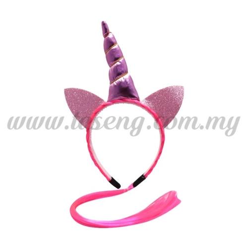 Hairband 20 UNICORN *Pink Hair (DU-HB20-1P)