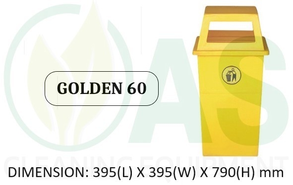 GOLDEN 60 General Bins Bins and Receptacles Johor Bahru (JB), Johor, Malaysia, Johor Jaya Supplier, Supply, Rental, Repair | AS Cleaning Equipment