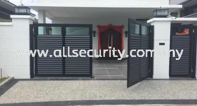 ALUMINIUM SWING GATE 180" X 84"