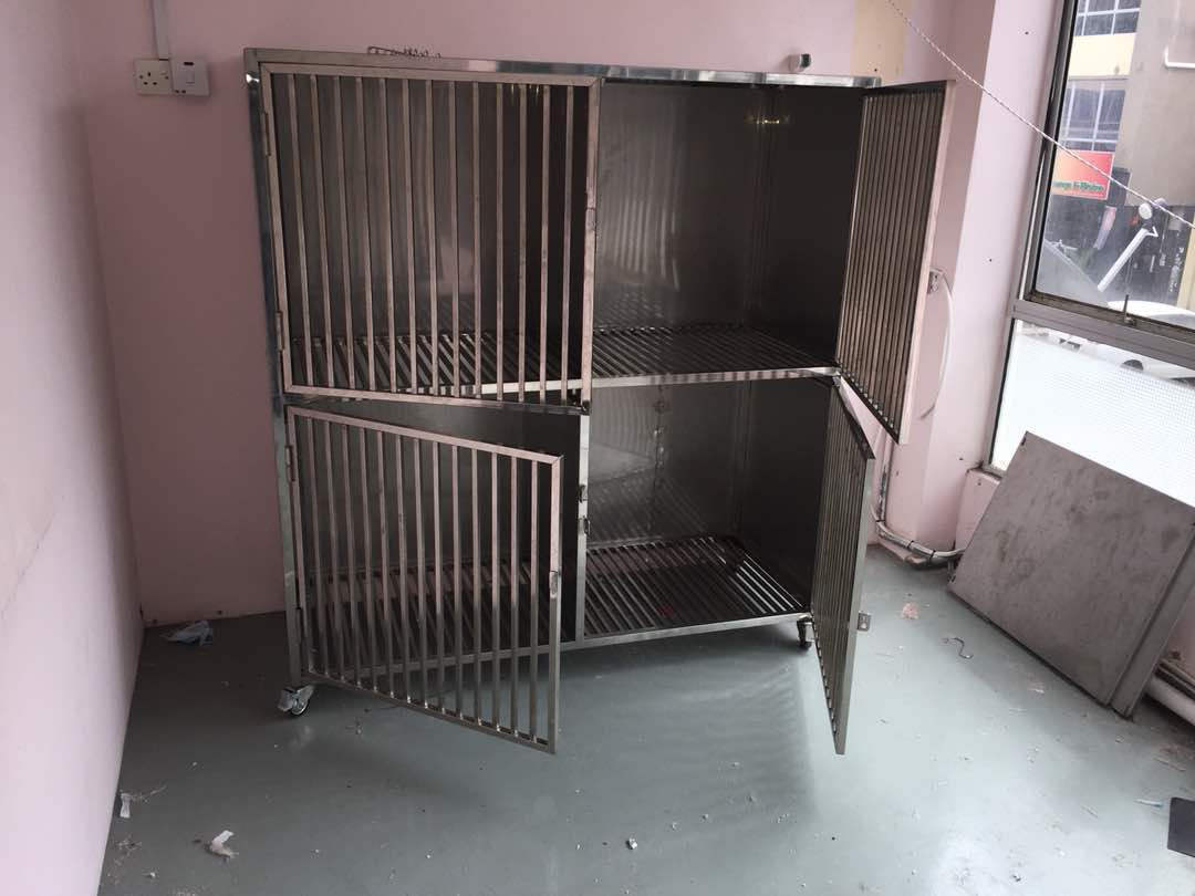 Stainless Steel Dog Cage