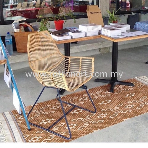 RATTAN DINING CHAIR BOU