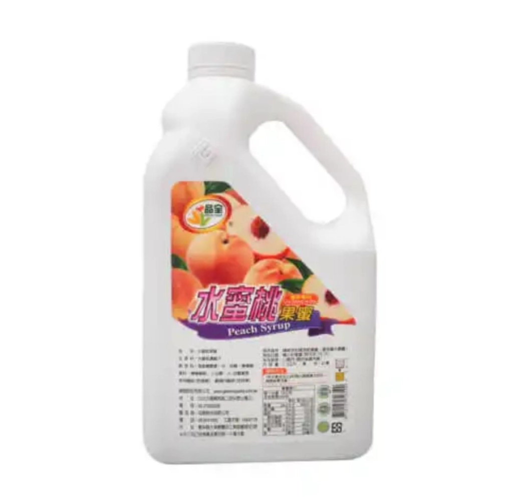 PEACH CONCENTRATE SYRUP 2.5KG