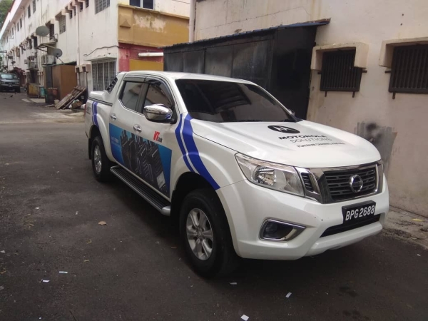  Van Wrapping Sticker Vehicle Wrapping Seri Kembangan, Selangor, Kuala Lumpur, KL, Malaysia. Service, Supplier, Supplies, Supply | Color Dot Com Sdn Bhd