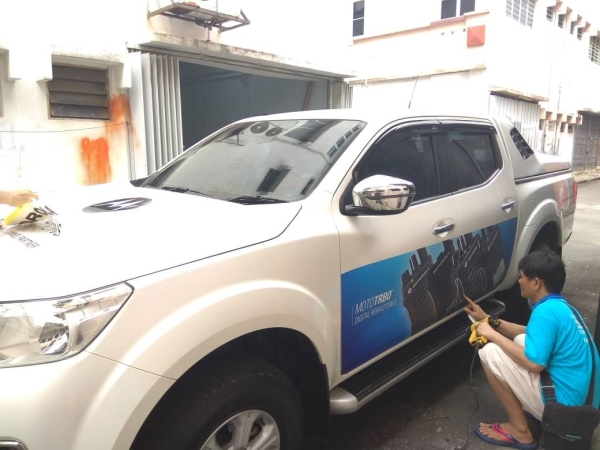  Van Wrapping Sticker Vehicle Wrapping Seri Kembangan, Selangor, Kuala Lumpur, KL, Malaysia. Service, Supplier, Supplies, Supply | Color Dot Com Sdn Bhd