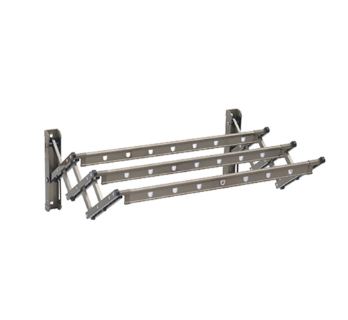 BM6310 2m x 3 Bar Aluminium Retractable Clothes Hanger, Loading Capacity: 50kgs