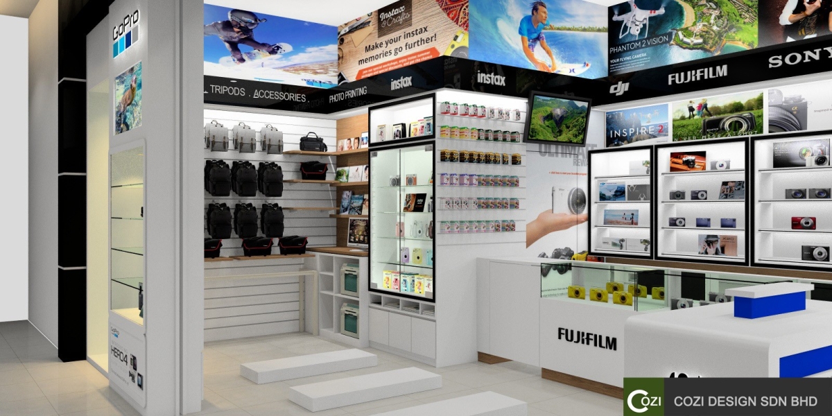 N4 Camera Store Amanjaya Mall Camera Shop 2 Commercial Project Penang Malaysia Butterworth Design Renovation Contractor
