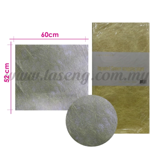 Wrapping Paper Non Woven - Gold 20pcs (PD-WP3-GO)